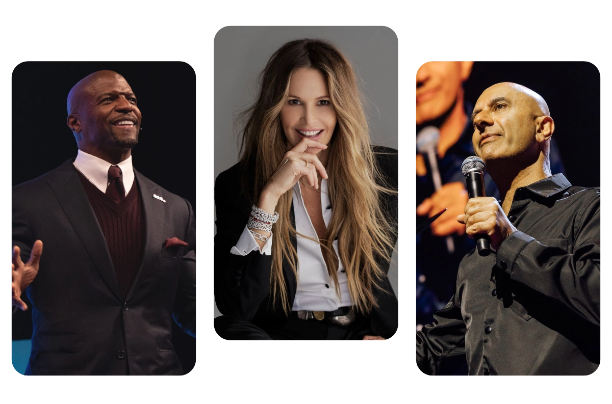 Terry Crews Elle Macpherson Robin Sharma Kruger Cowne