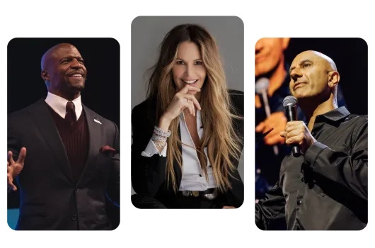 Terry Crews Elle Macpherson Robin Sharma Kruger Cowne